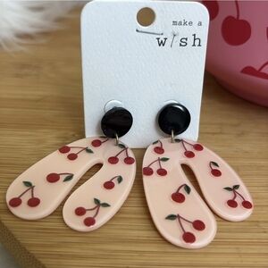 Cherry Drop Earrings